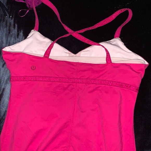 Beautiful Pink Lululemon top SOLD - Picture 2 of 3